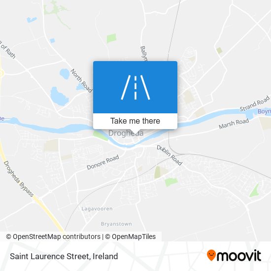 Saint Laurence Street map