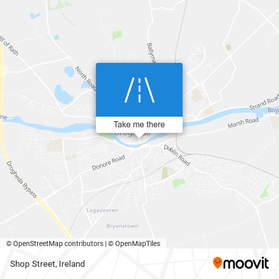 Shop Street map