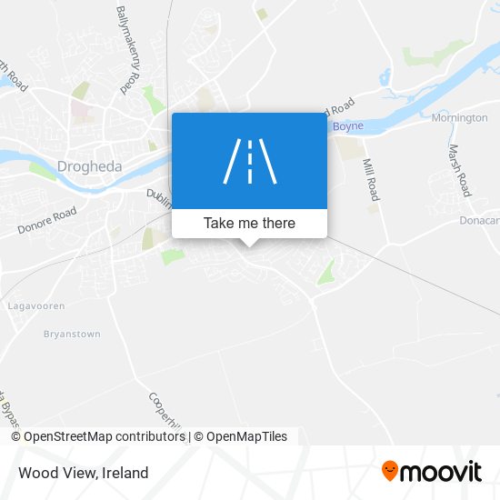 Wood View map
