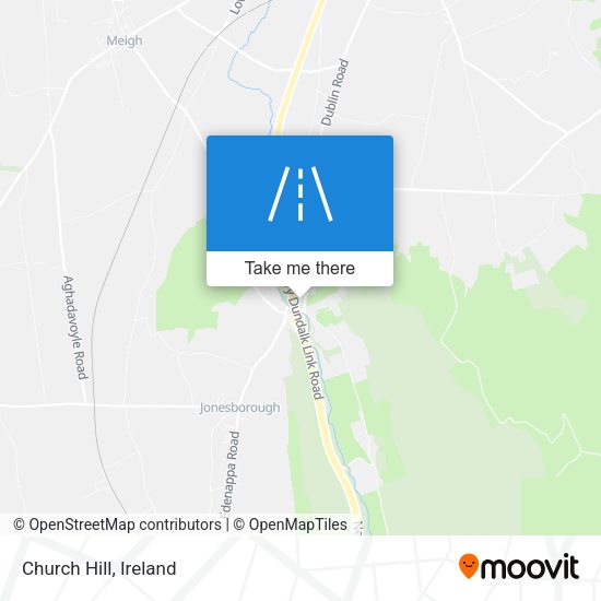 Church Hill map