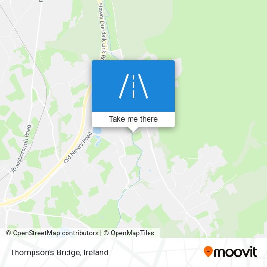 Thompson's Bridge map