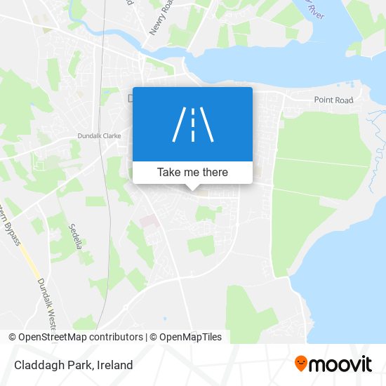 Claddagh Park map