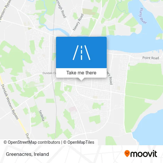 Greenacres map