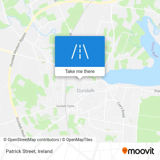Patrick Street map