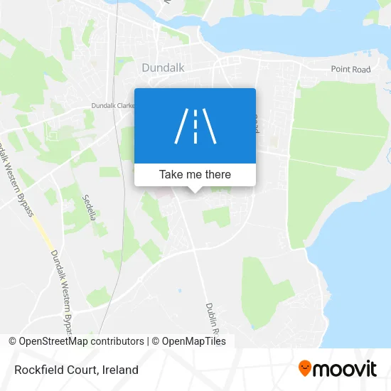 Rockfield Court map