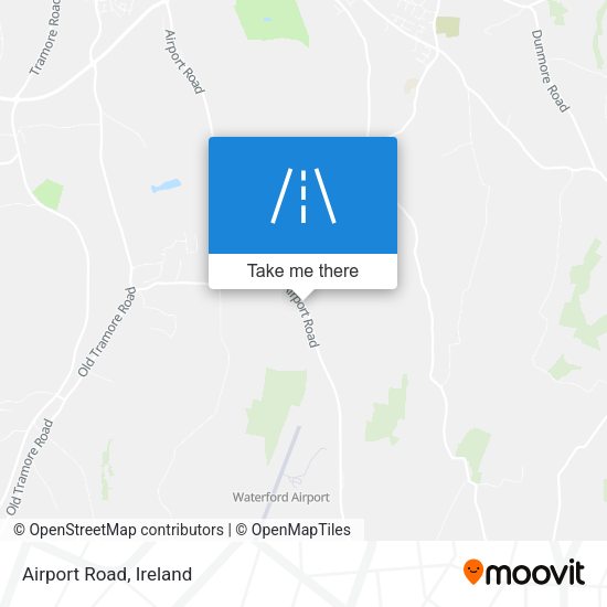 Airport Road map