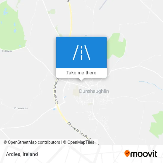 Ardlea map