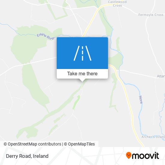 Derry Road map