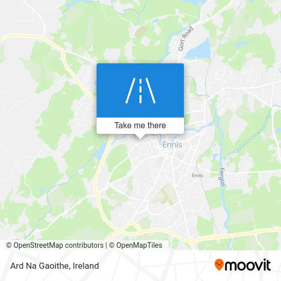 Ard Na Gaoithe map
