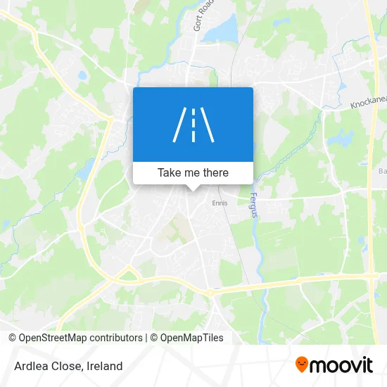 Ardlea Close map