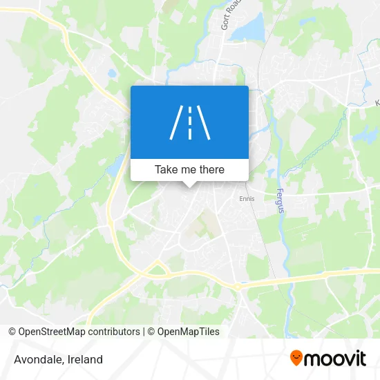 Avondale map