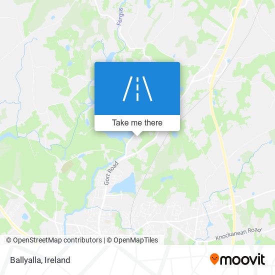 Ballyalla map