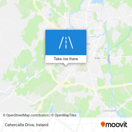 Cahercalla Drive map