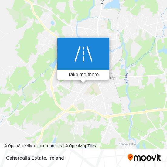 Cahercalla Estate map