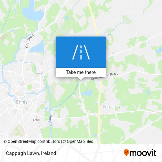Cappagh Lawn map