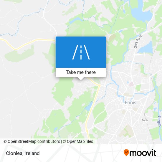 Clonlea map