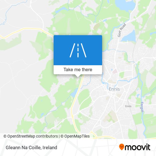 Gleann Na Coille map
