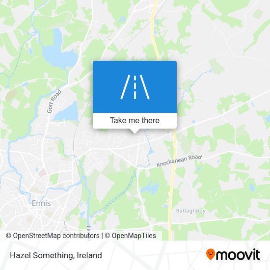 Hazel Something map