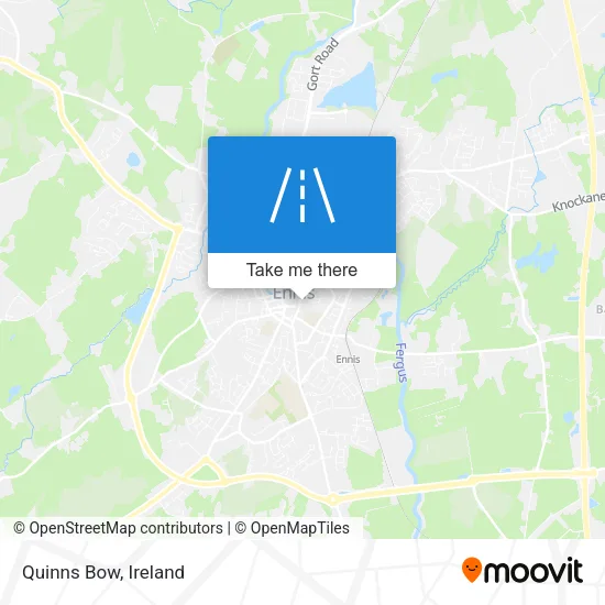 Quinns Bow map