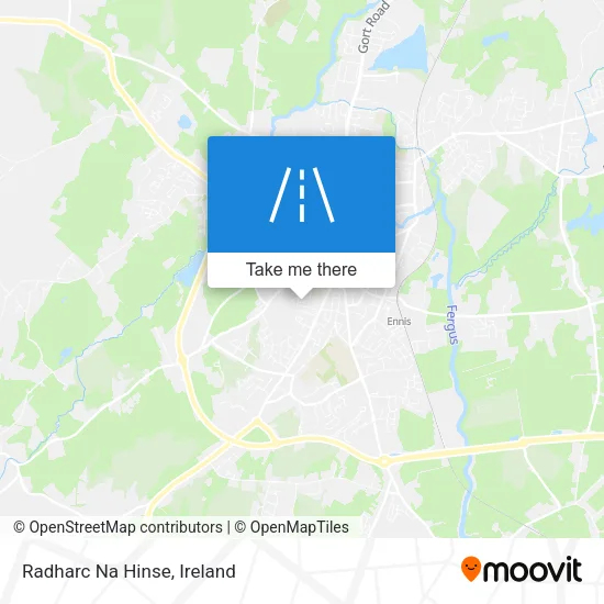 Radharc Na Hinse map