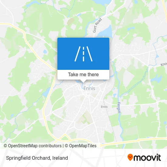 Springfield Orchard map