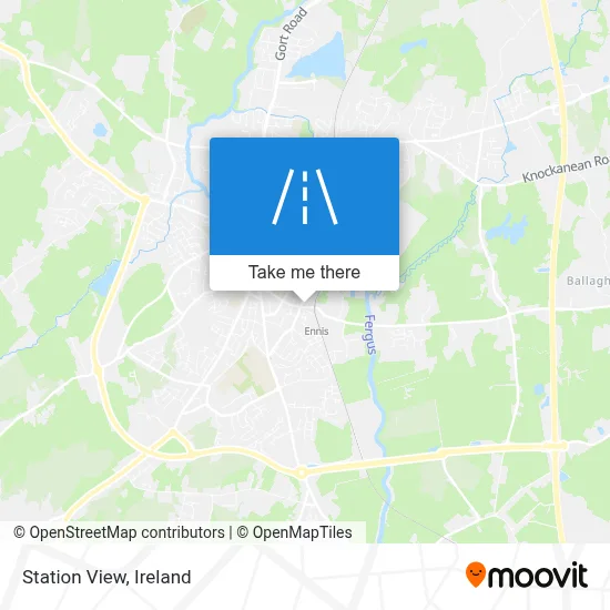 Station View map