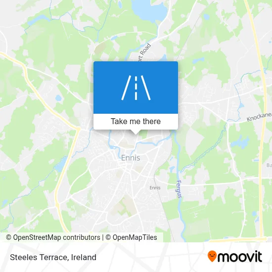 Steeles Terrace map
