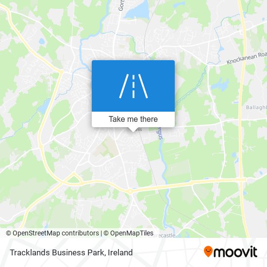 Tracklands Business Park map