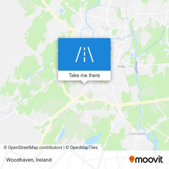 Woodhaven map