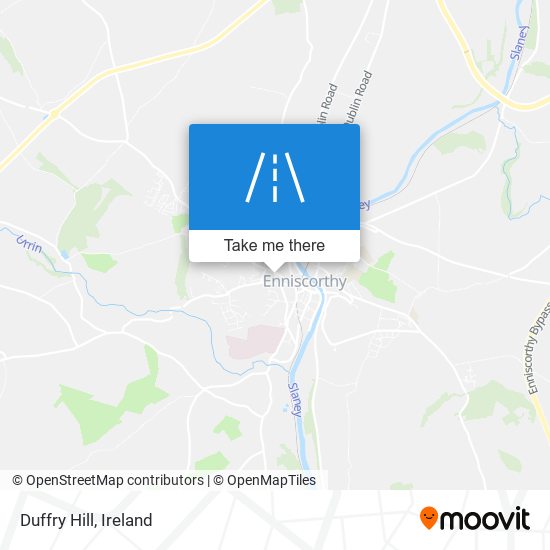 Duffry Hill map