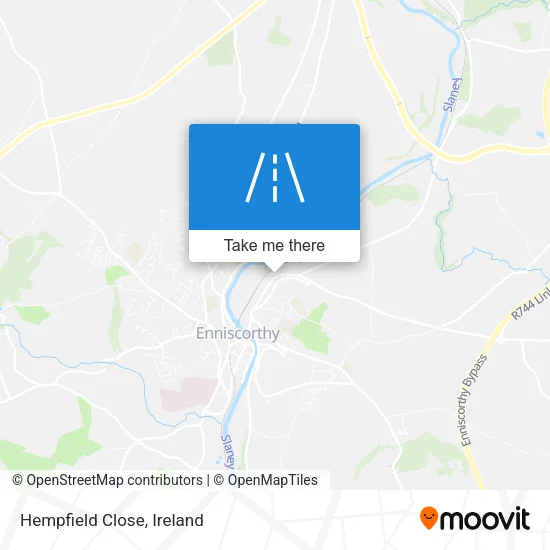 Hempfield Close map