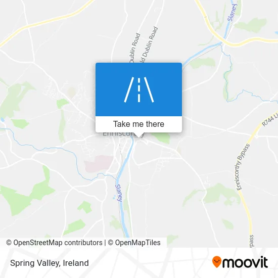 Spring Valley map