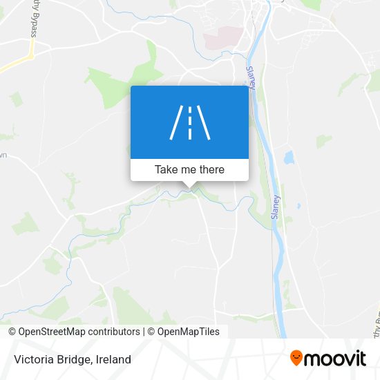 Victoria Bridge map