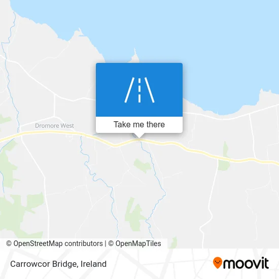 Carrowcor Bridge map