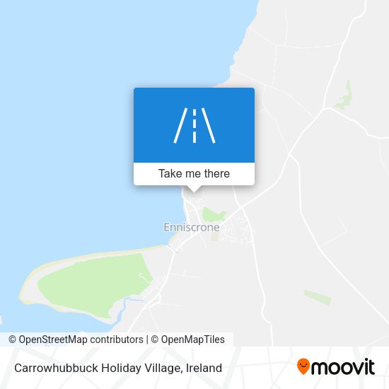 Carrowhubbuck Holiday Village map