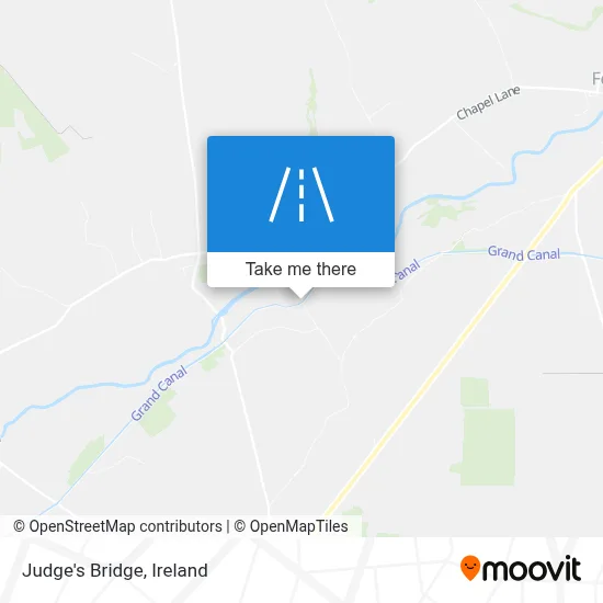Judge's Bridge map
