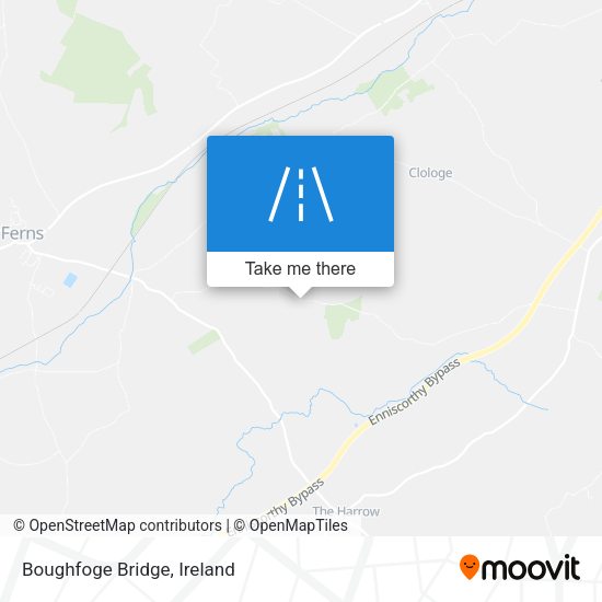 Boughfoge Bridge map