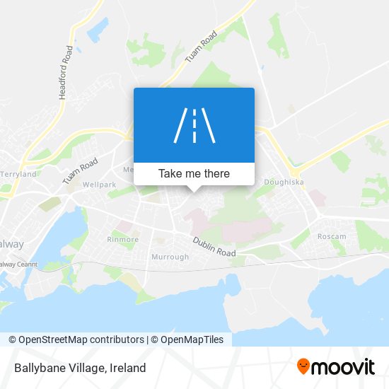 Ballybane Village map