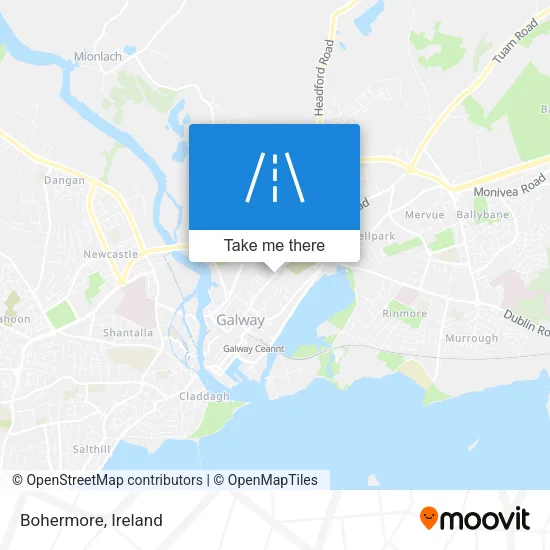 Bohermore map