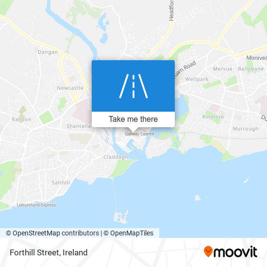 Forthill Street map