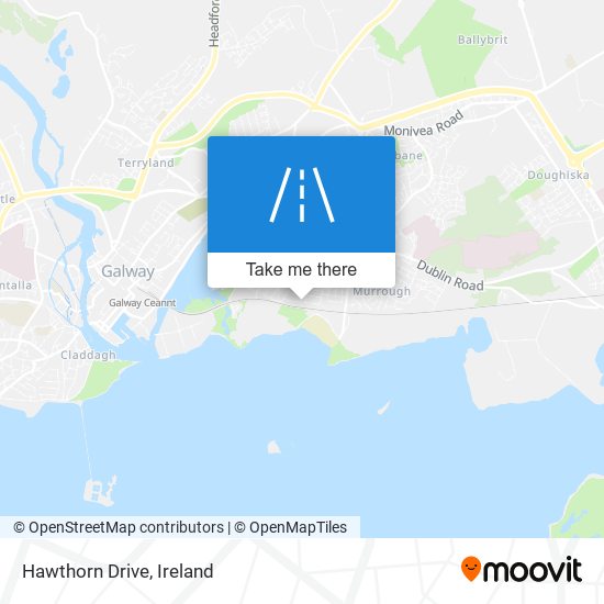 Hawthorn Drive map