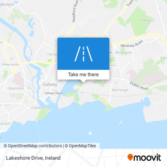 Lakeshore Drive map