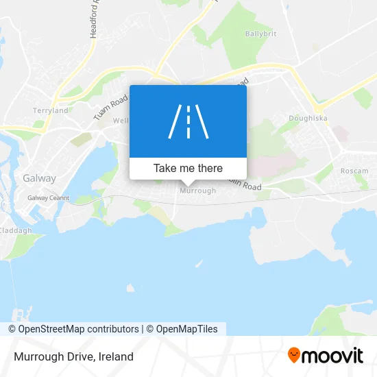 Murrough Drive map