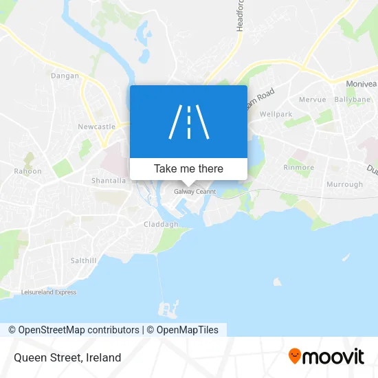 Queen Street map