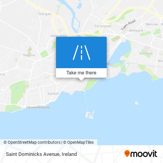 Saint Dominicks Avenue map