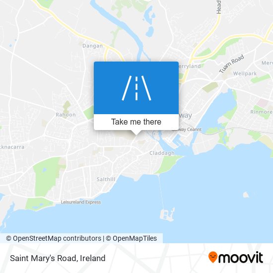 Saint Mary's Road map