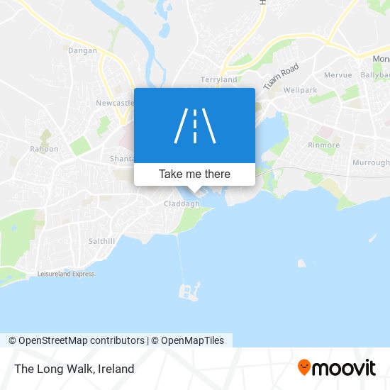 The Long Walk map