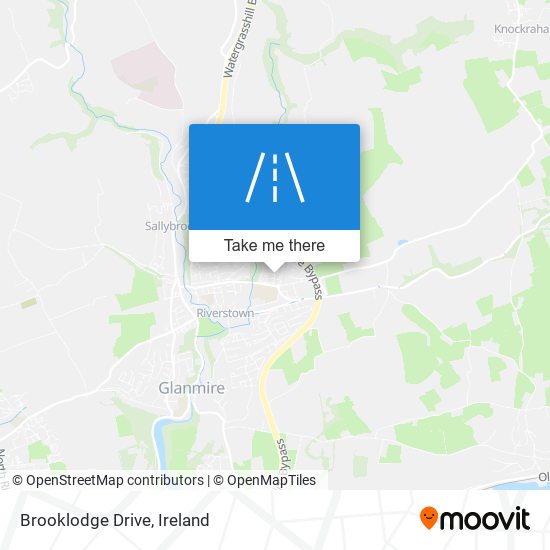 Brooklodge Drive map