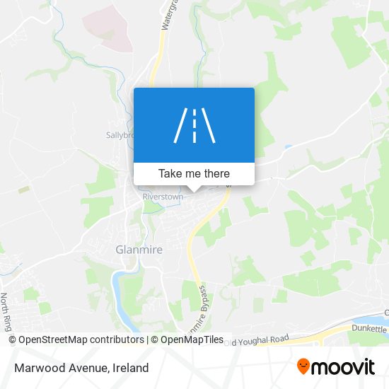 Marwood Avenue map