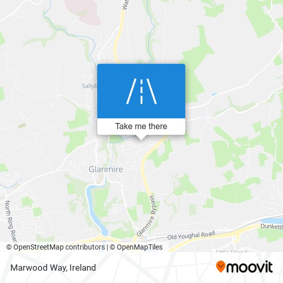 Marwood Way map